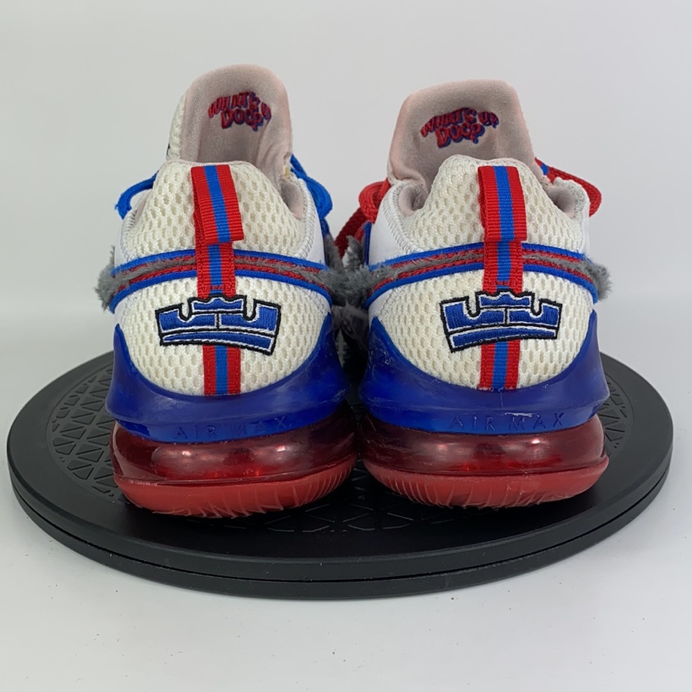 Nike LeBron 17 Low “Tune Squad’ Basketball Shoes CD5007-100 Men’s Size 9.5 - Picture 6 of 13